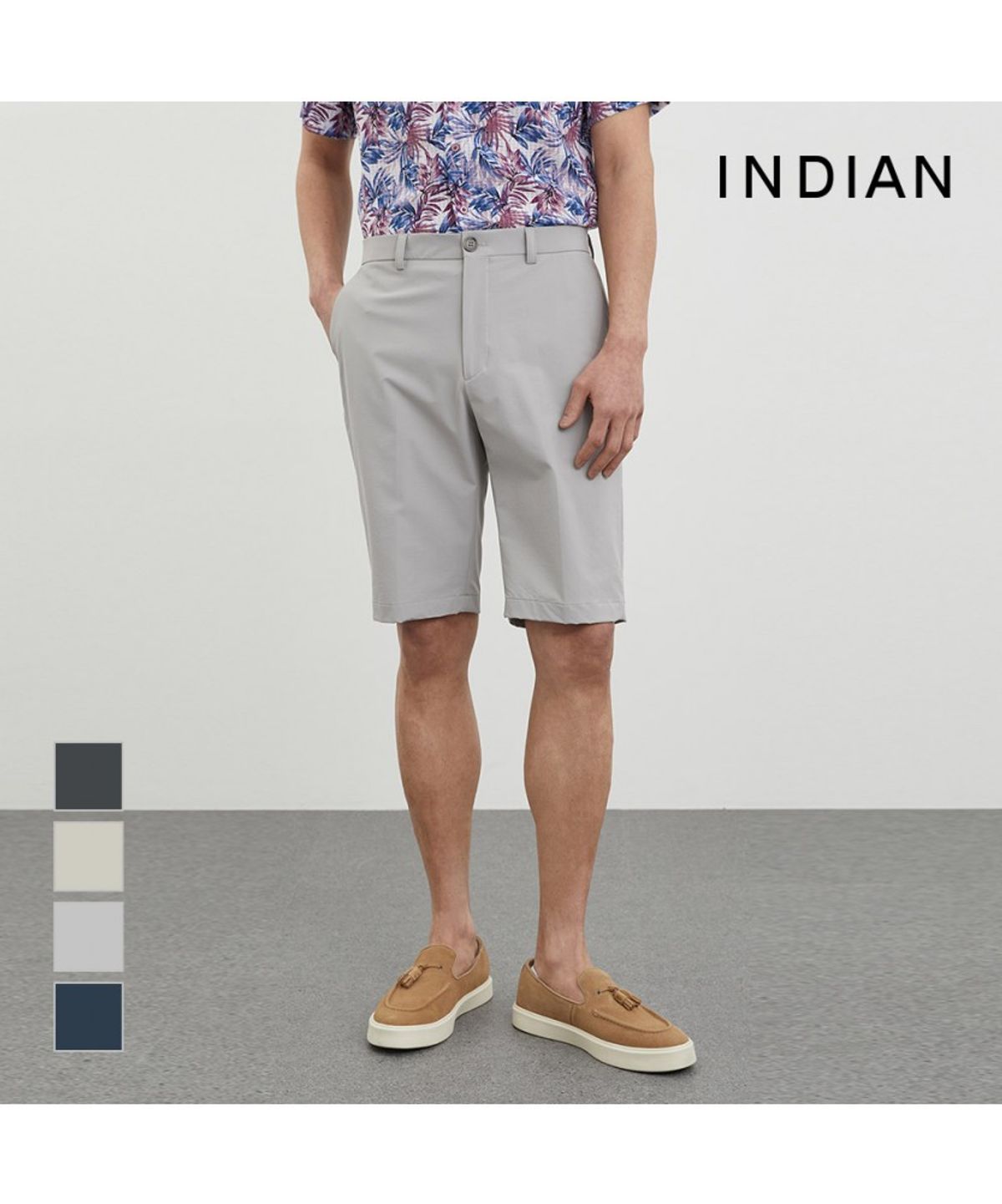 인디안(INDIAN) 컬러 반바지_MITDS4M4441
