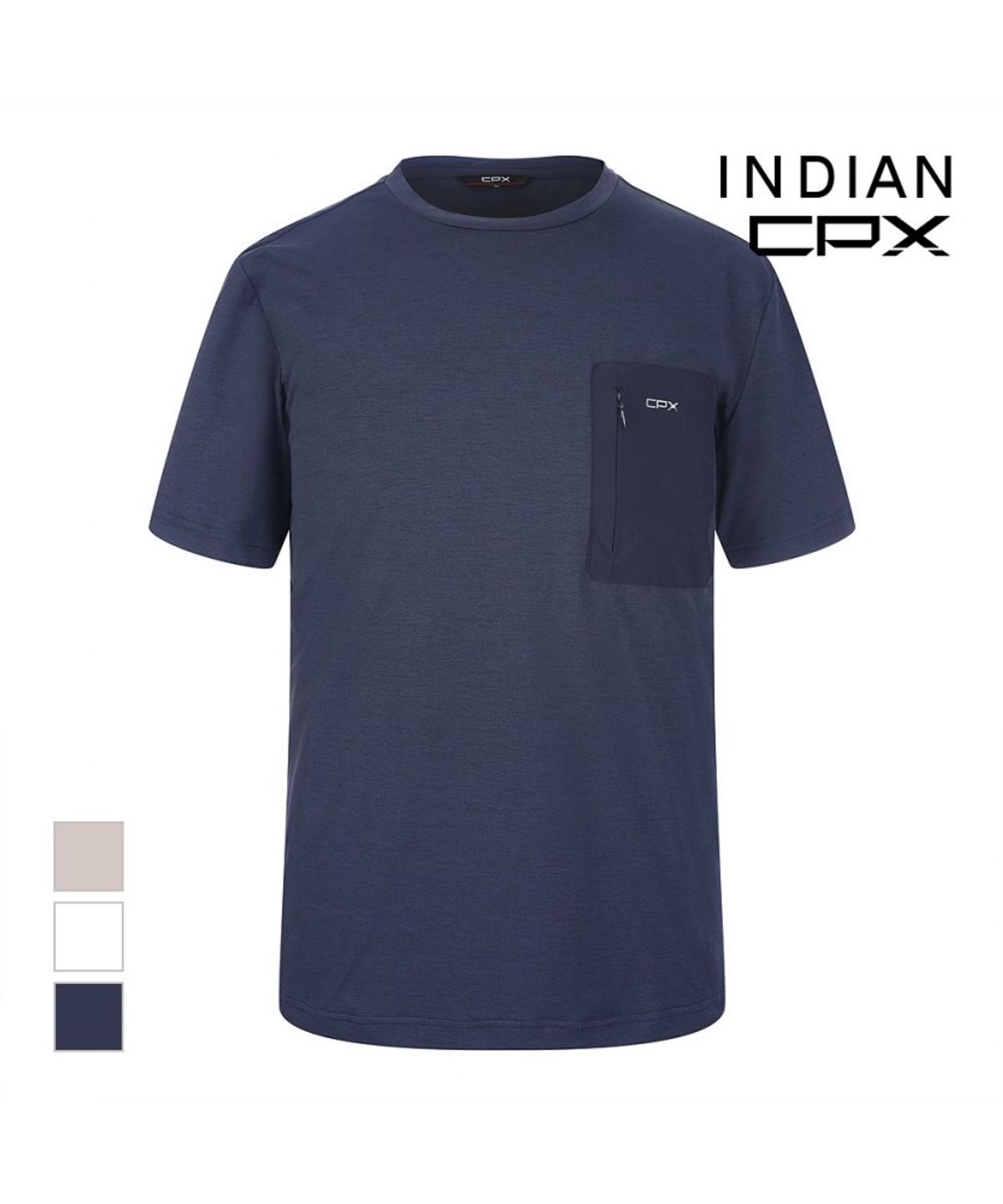 인디안(INDIAN) CPX 라운드 티셔츠_M2OAS6M3201