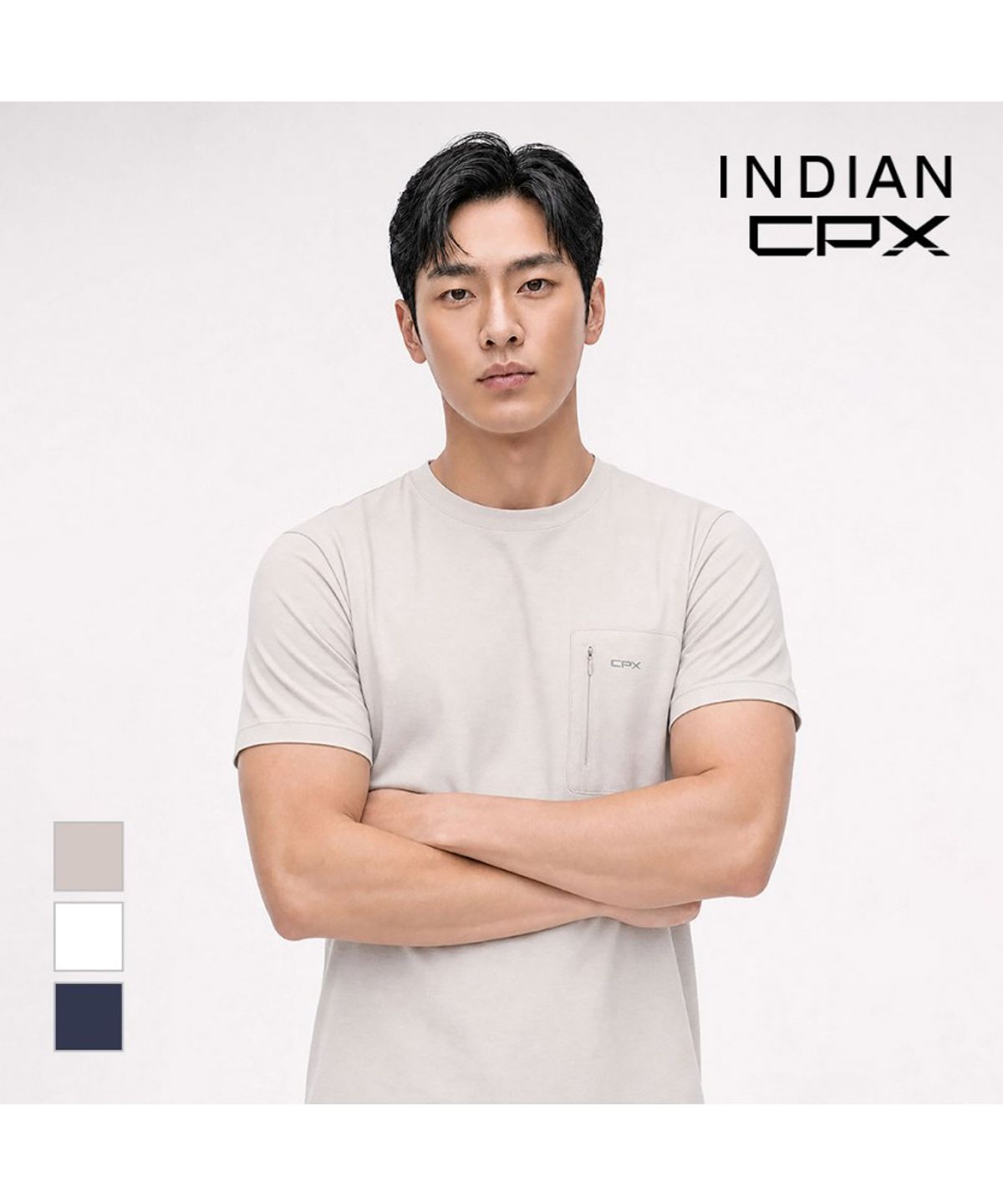 인디안(INDIAN) CPX 라운드 티셔츠_M2OAS6M3201