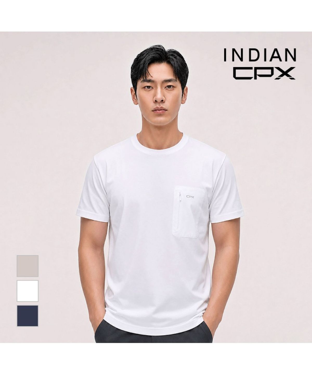 인디안(INDIAN) CPX 라운드 티셔츠_M2OAS6M3201