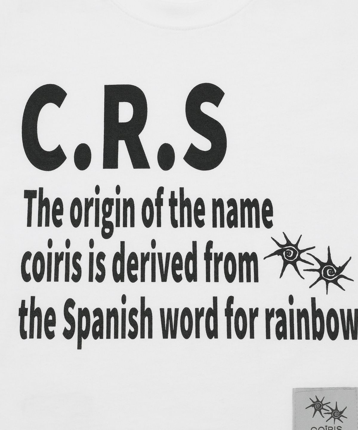 코이리스(COIRIS) [민트코어] CRS 비비드 민트 슬림핏 반팔 티 (2컬러)