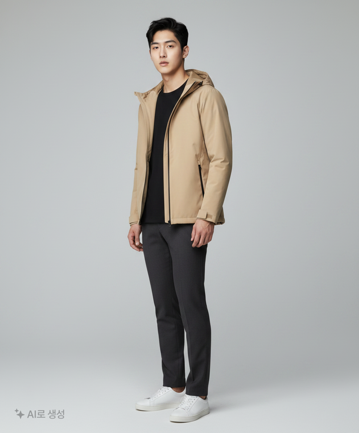 스파오(SPAO) 나일론/코치 재킷 XL