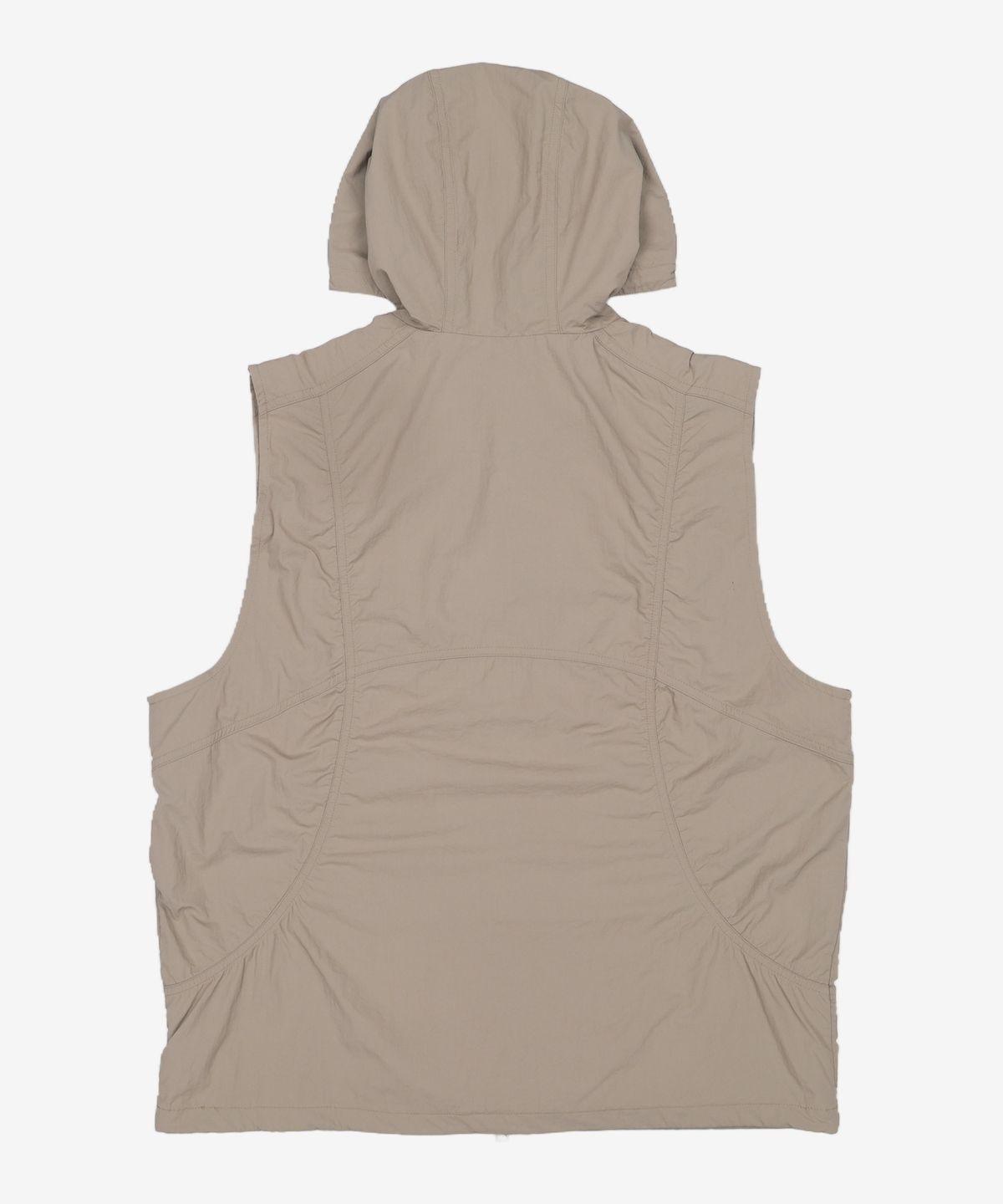 크리틱(CRITIC) GLOSSY HOOD VEST GREY L