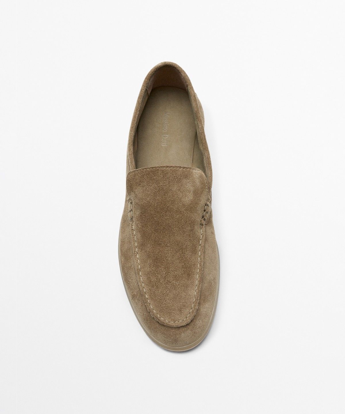 마시모두띠(MASSIMO DUTTI) 스플릿 스웨이드 레더 로퍼