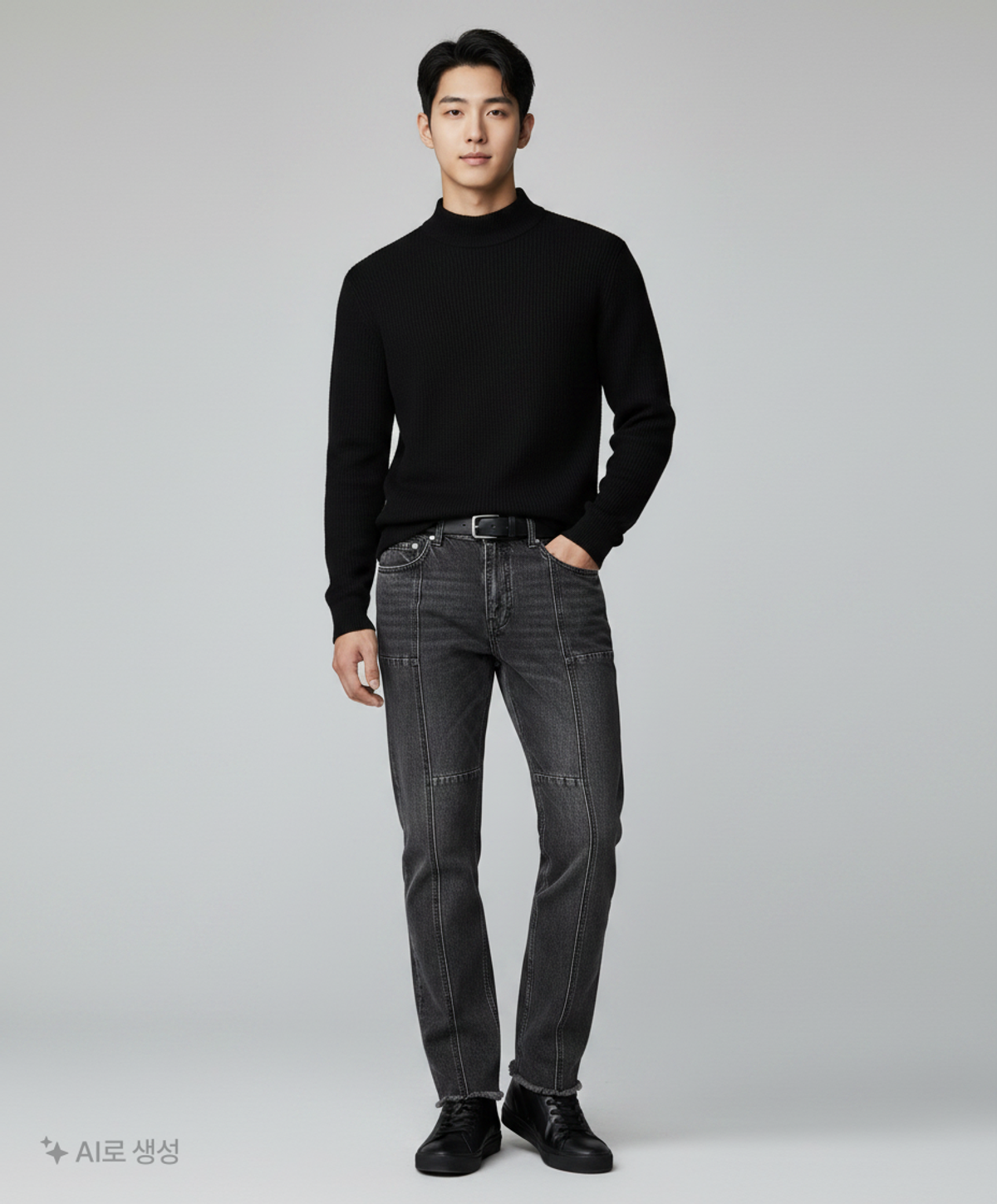 86로드(86ROAD) BIKER BLACK ROAD(스트레이트핏) 32