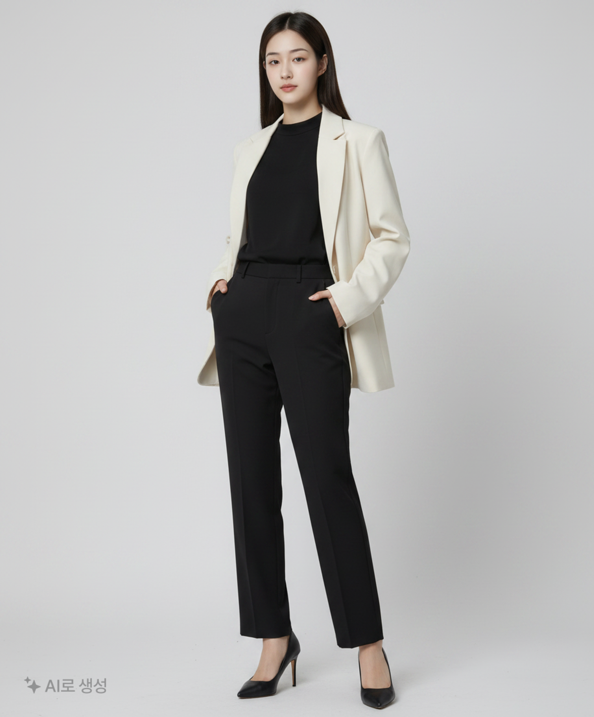 미쏘(MIXXO) 슈트 팬츠/슬랙스 28