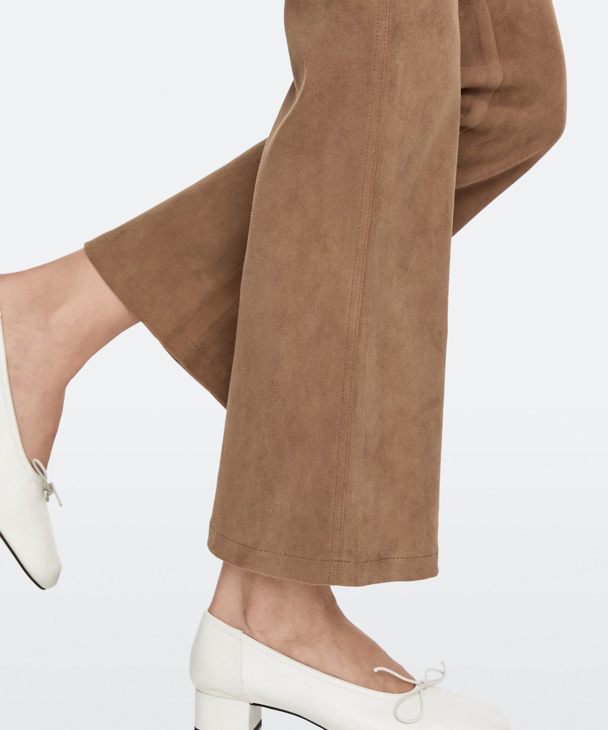 마시모두띠(MASSIMO DUTTI) 힐 발레리나 플랫