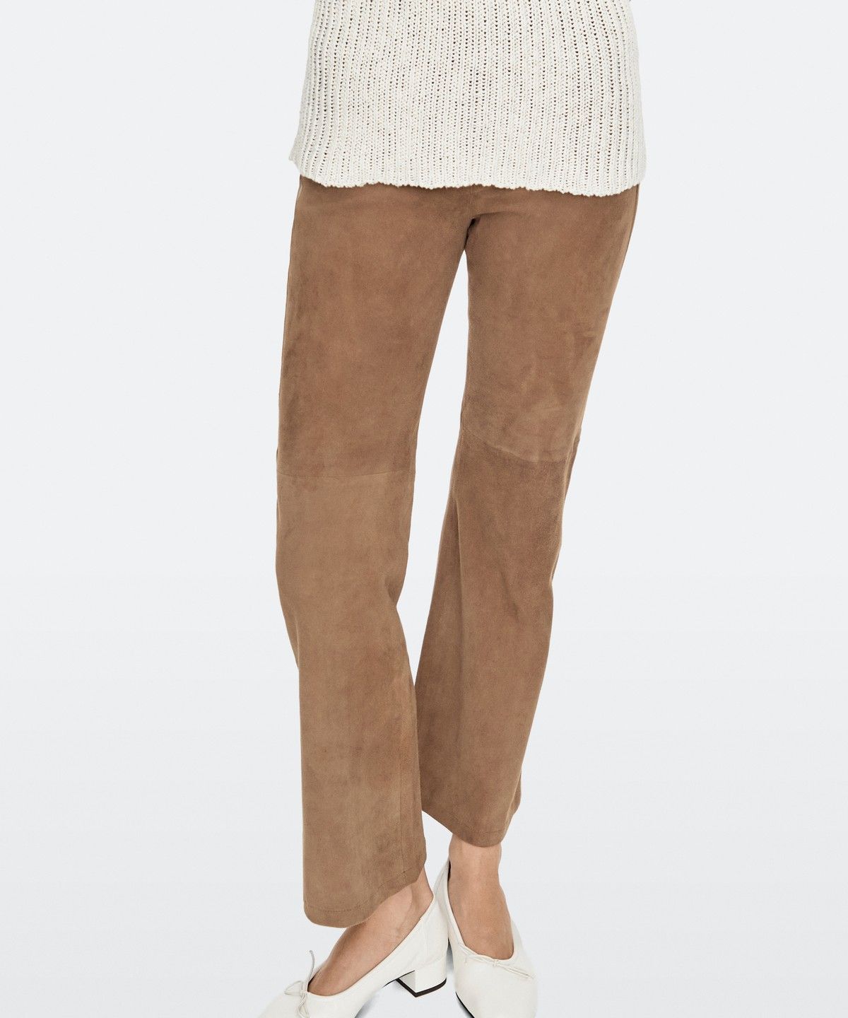 마시모두띠(MASSIMO DUTTI) 힐 발레리나 플랫