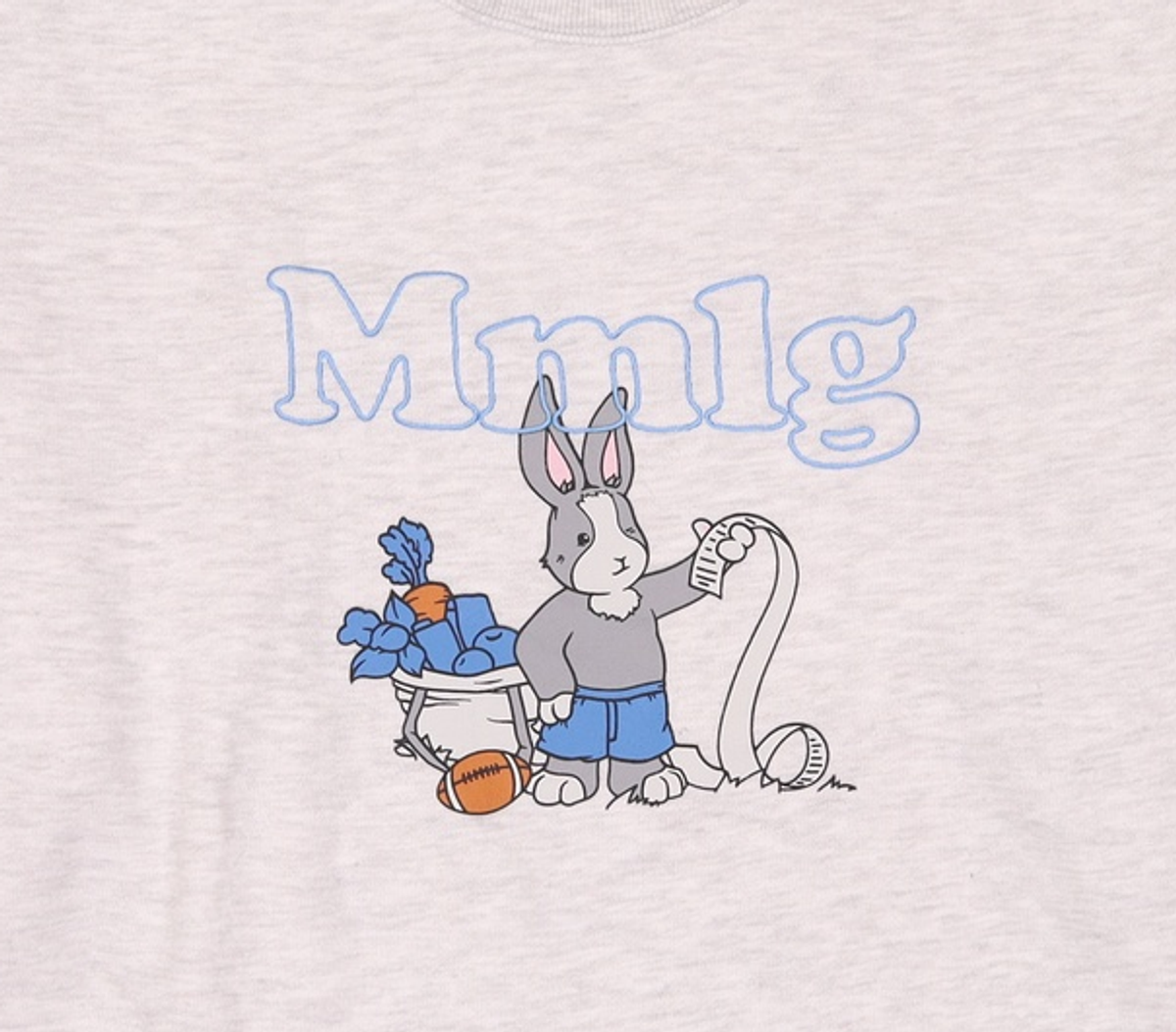 엠엠엘지(MMLG) [Mmlg] DAY OFF MELGE SWEAT (ASH GREY) L