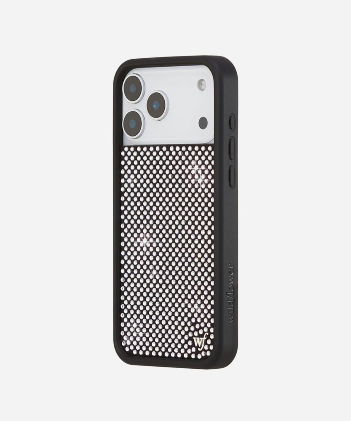 와일드플라워케이스(WILDFLOWERCASE) Rhinestone White 아이폰 케이스