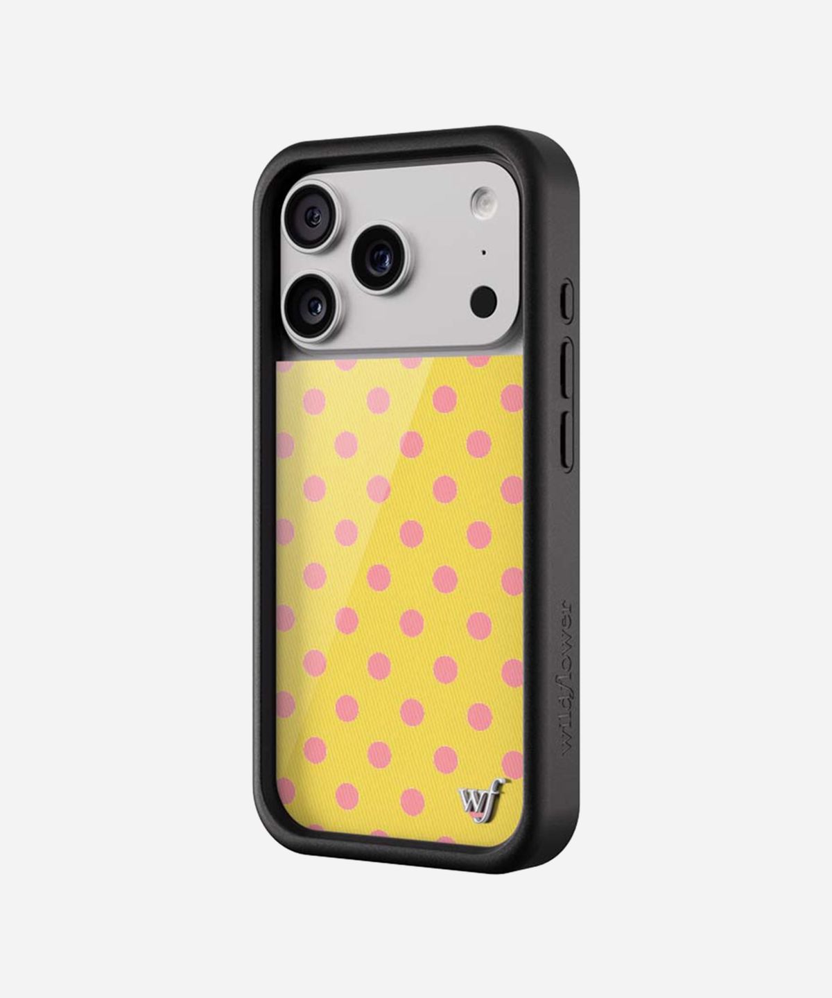 와일드플라워케이스(WILDFLOWERCASE) Polka Dots Yellow and Pink 아이폰 케이스