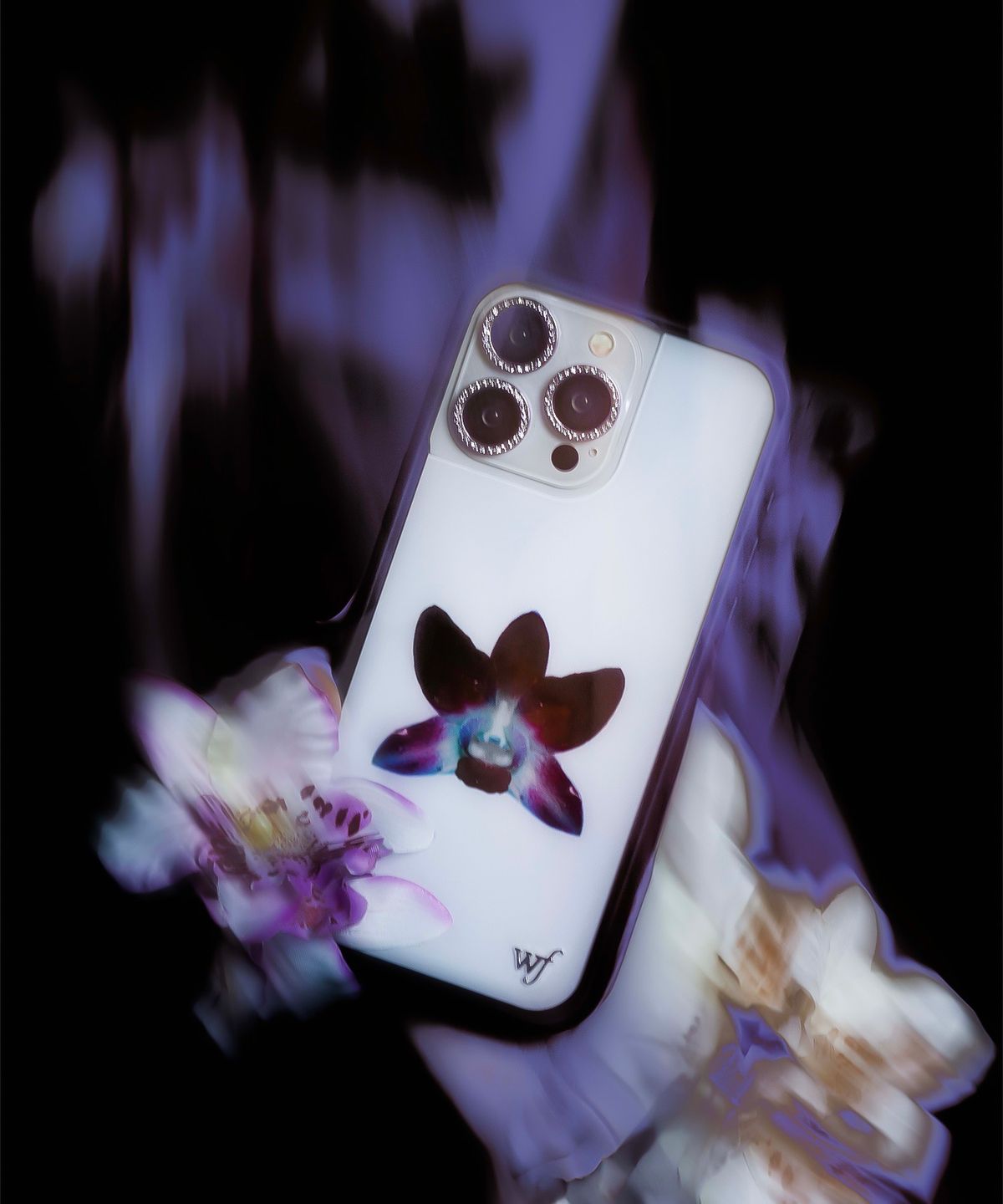 와일드플라워케이스(WILDFLOWERCASE) White Orchid 아이폰 케이스