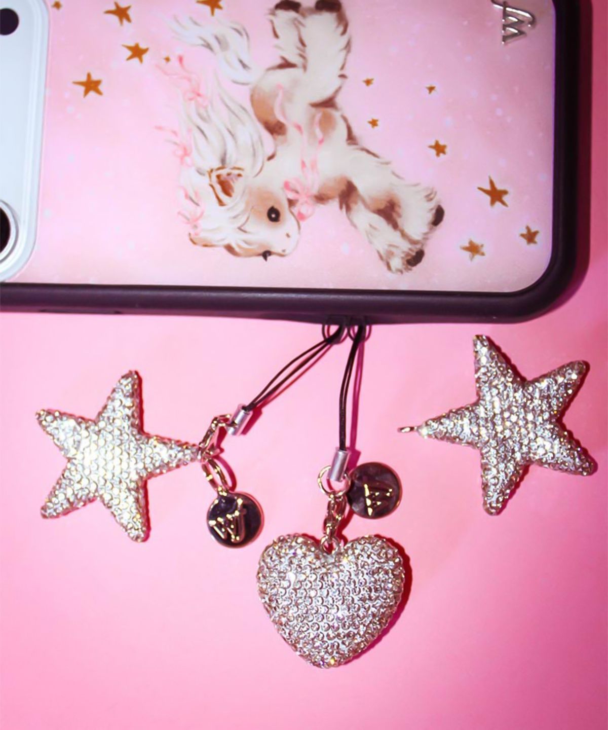 와일드플라워케이스(WILDFLOWERCASE) Rhinestone Star 참 키링