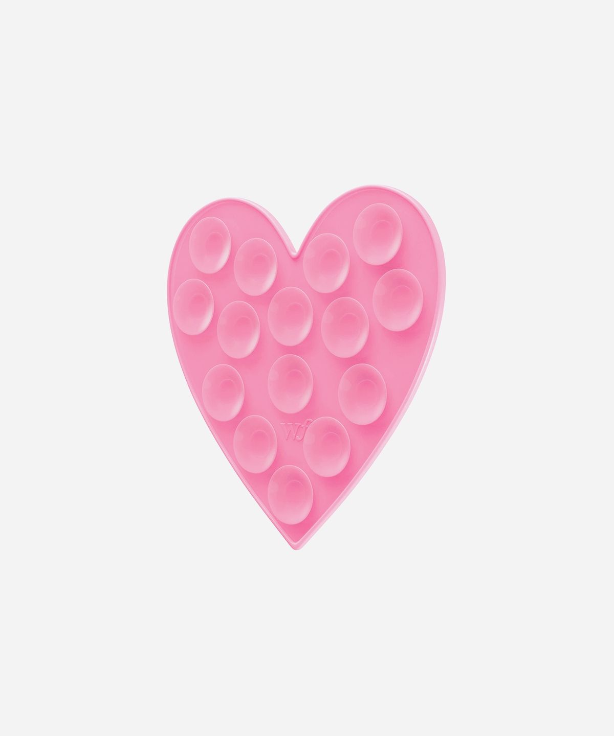 와일드플라워케이스(WILDFLOWERCASE) Pink Heart Stickeez 실리콘 흡착 패드