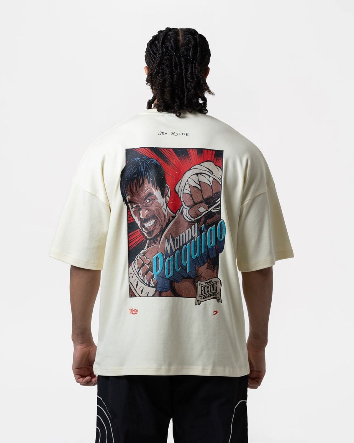 복스로(BOXRAW) 링 x 복스로 매니 파퀴아오 오버사이즈 티셔츠 RING-MP-TS