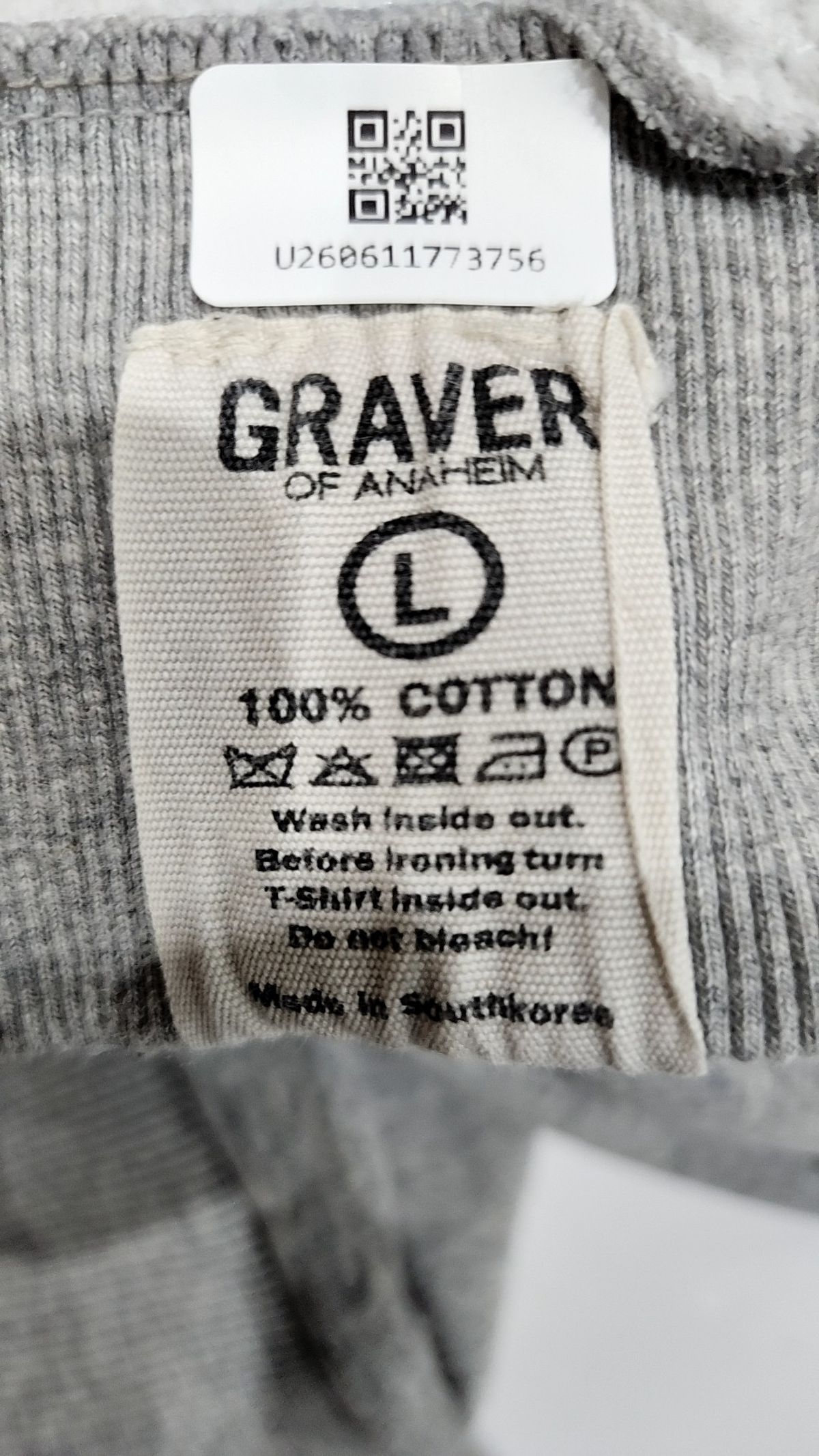그레이버(GRAVER) 후드 티셔츠 L