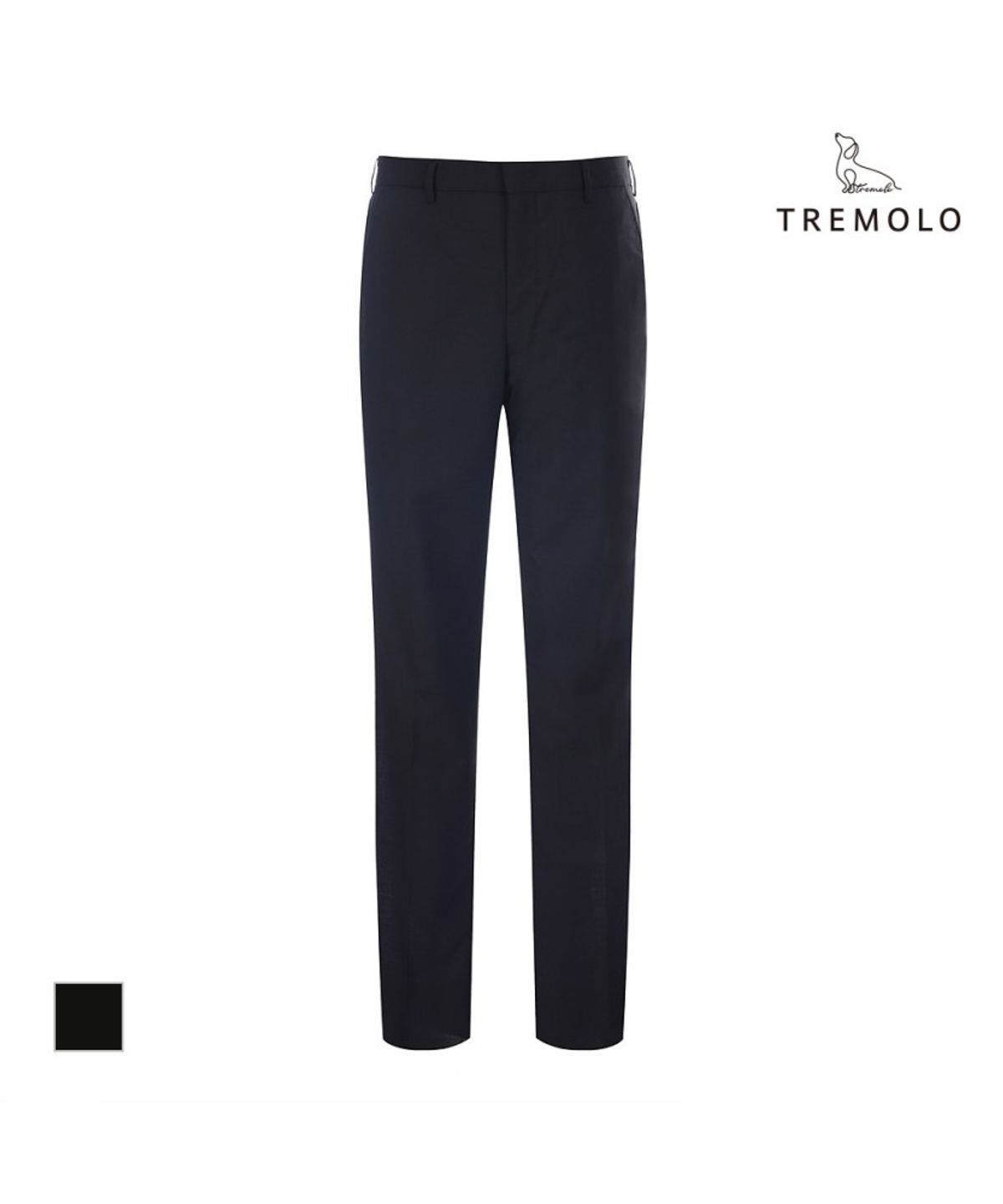 트레몰로(TREMOLO) 쿨맥스 블랙 솔리드 정장바지_TGBGB3M3211