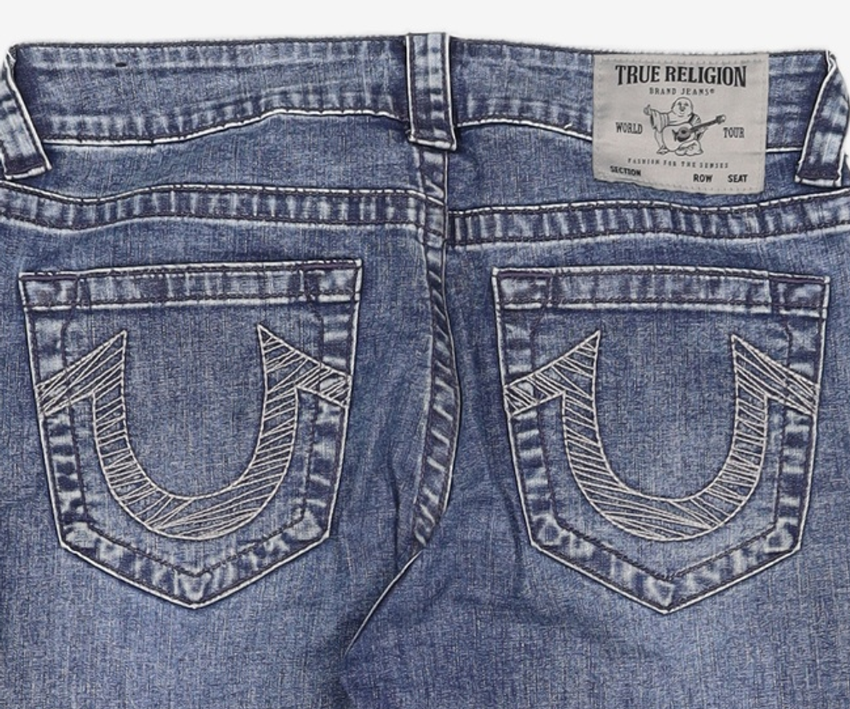 트루릴리젼(TRUERELIGION) 청/데님 팬츠 32