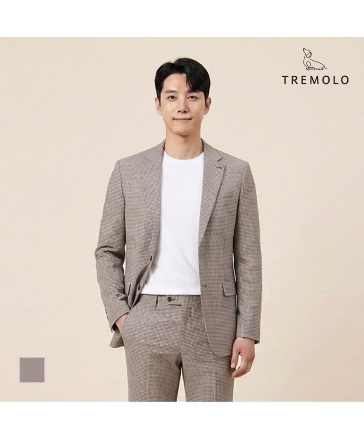 트레몰로(TREMOLO) 린넨혼방 자켓_TRNFU4M3341