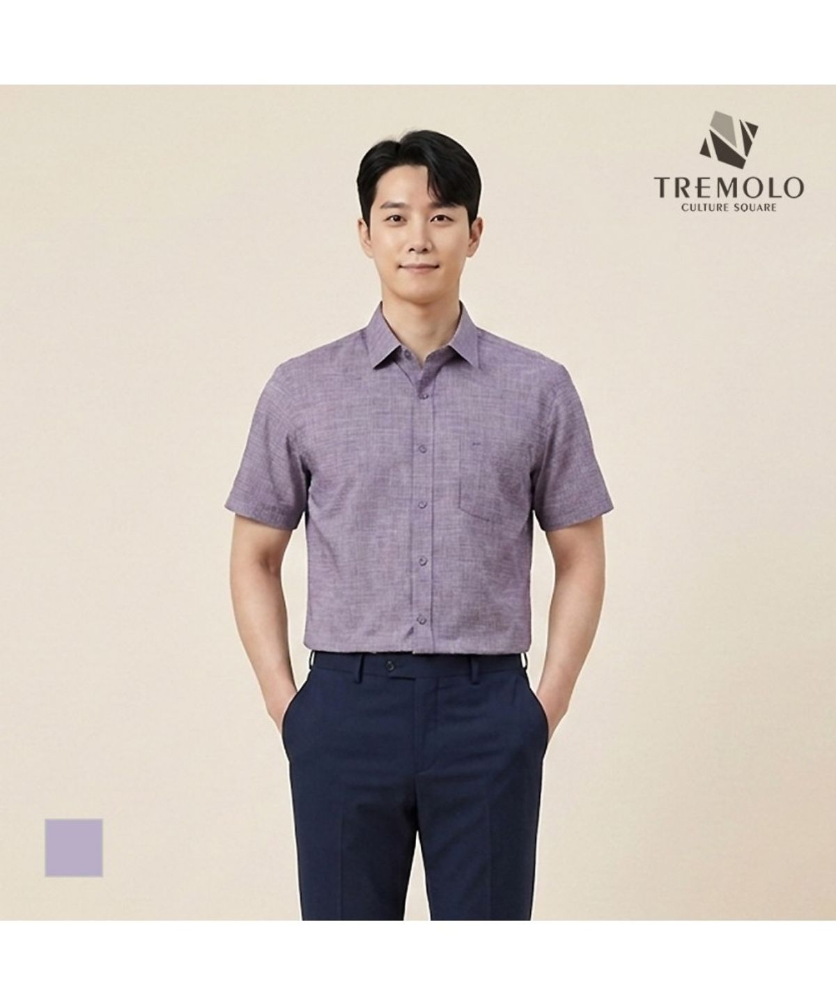 트레몰로(TREMOLO) 솔리드라이크 C셔츠_TRBNS4M3141