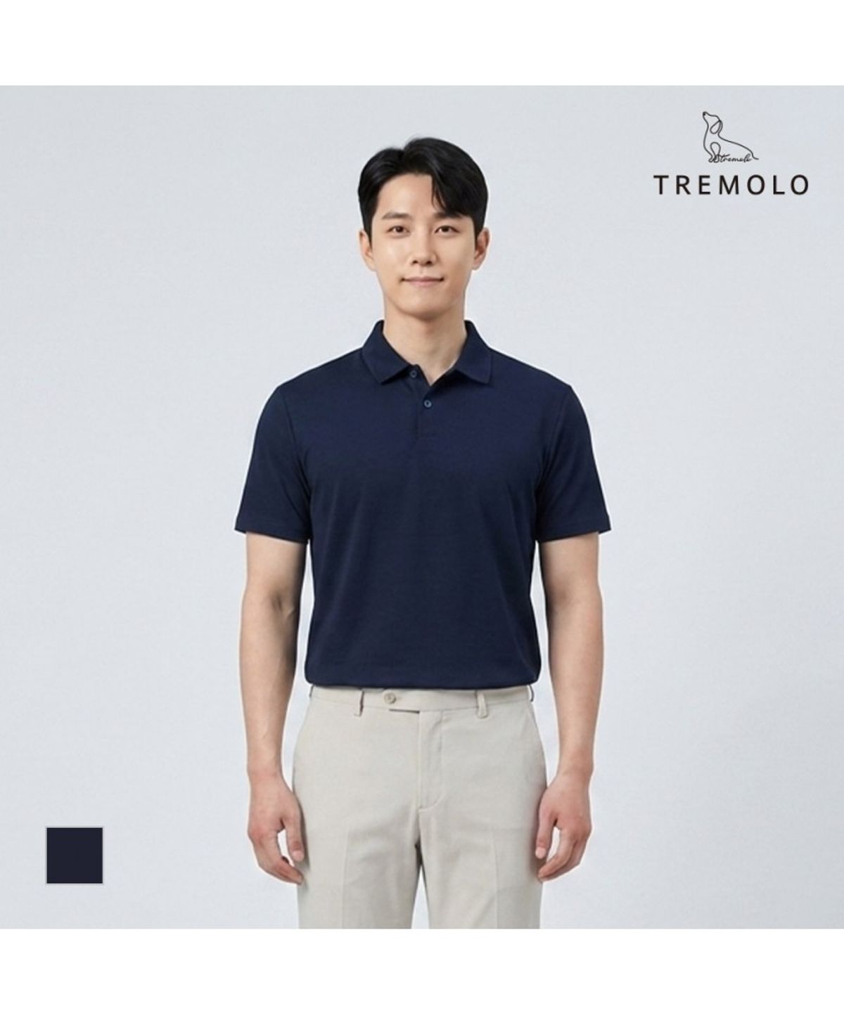 트레몰로(TREMOLO) Y에리 솔리드 티셔츠_TRBAS4Y2311