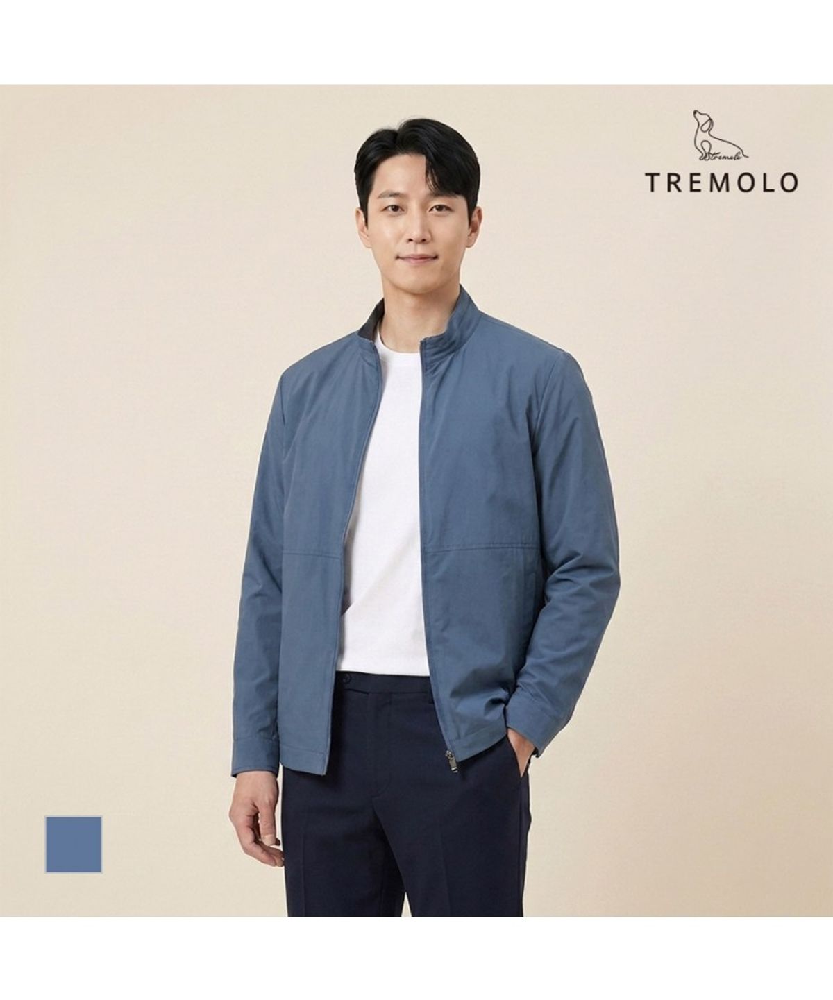 트레몰로(TREMOLO) 경량나일론스판 점퍼_TRBCL4Y2511