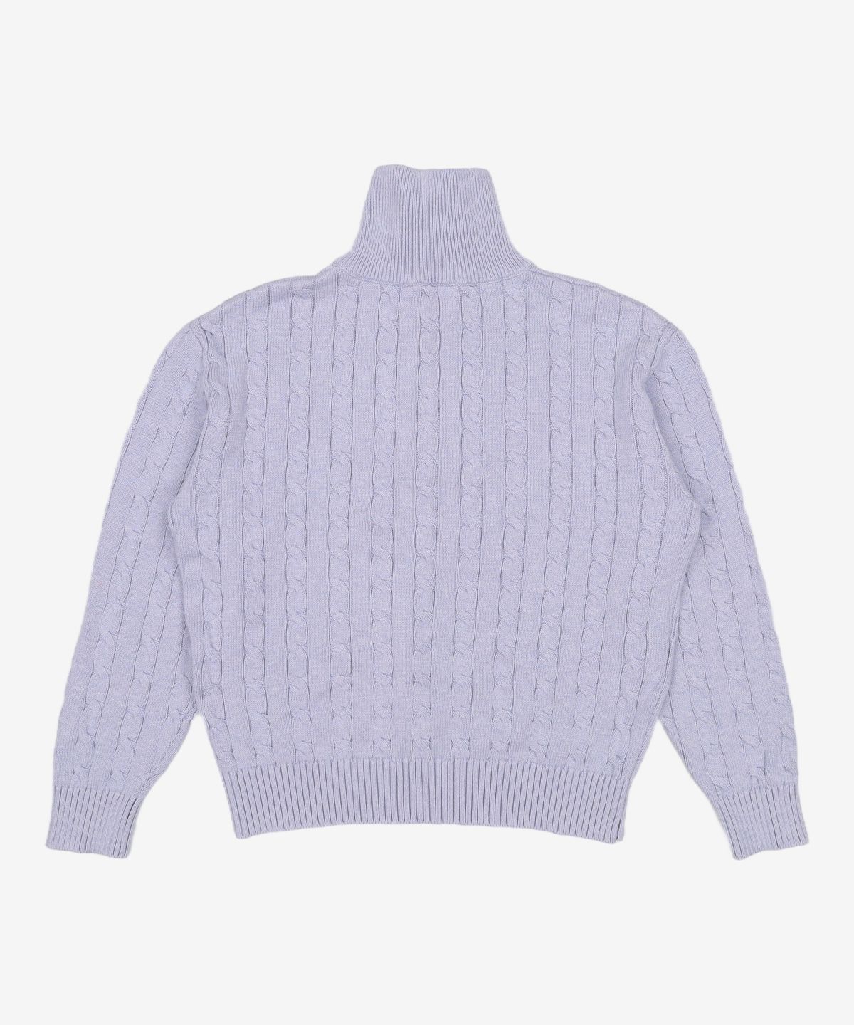 세컨모놀로그(SECONDMONO) Heavyweight Cable Half Zip Knit [SKYBLUE]_COOSKT042SKYBLUE L