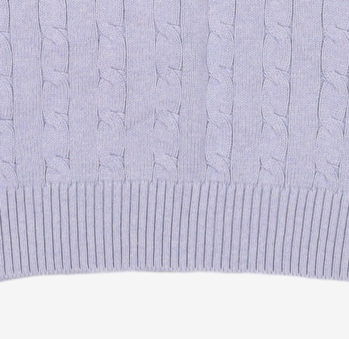 세컨모놀로그(SECONDMONO) Heavyweight Cable Half Zip Knit [SKYBLUE]_COOSKT042SKYBLUE L