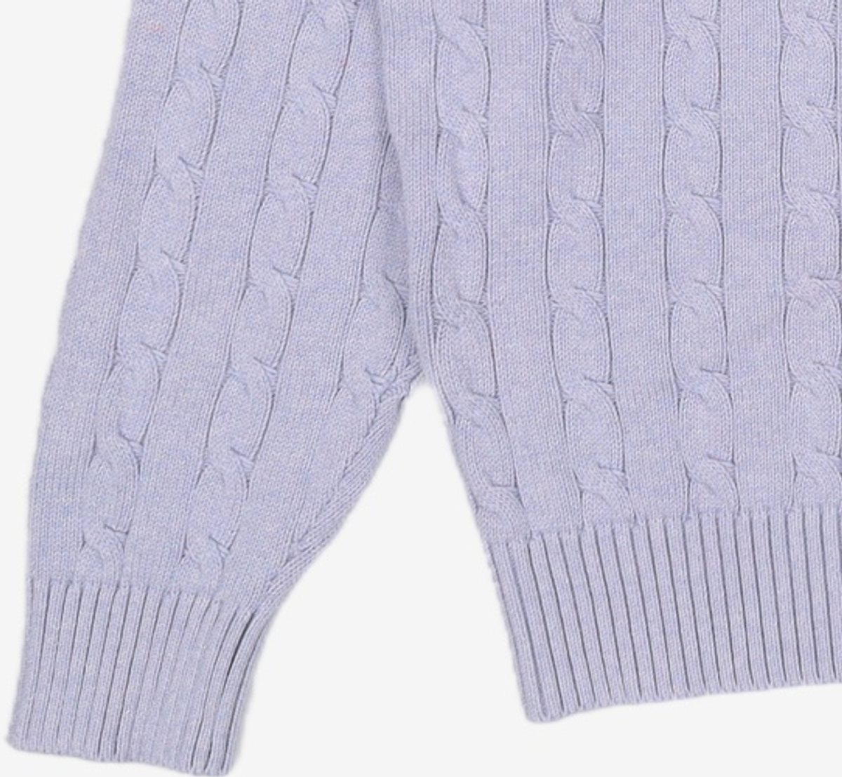 세컨모놀로그(SECONDMONO) Heavyweight Cable Half Zip Knit [SKYBLUE]_COOSKT042SKYBLUE L