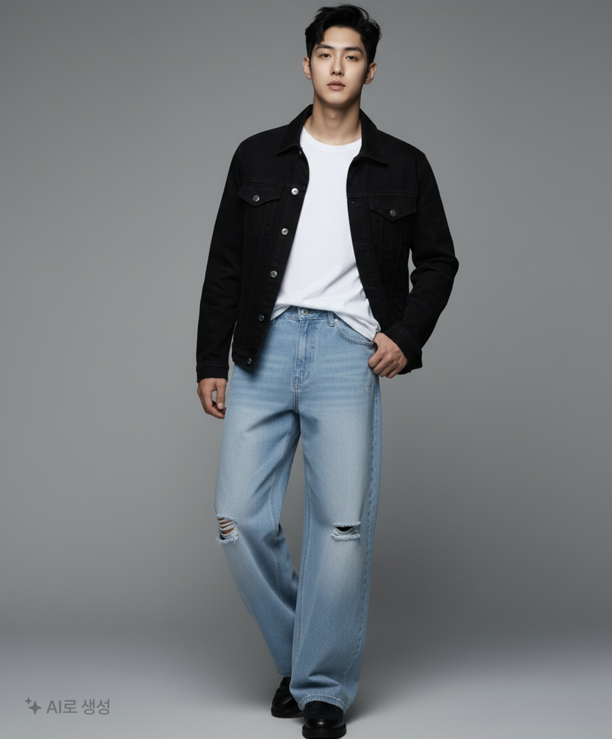 어반디타입(URBANDTYPE) 청/데님 팬츠 M