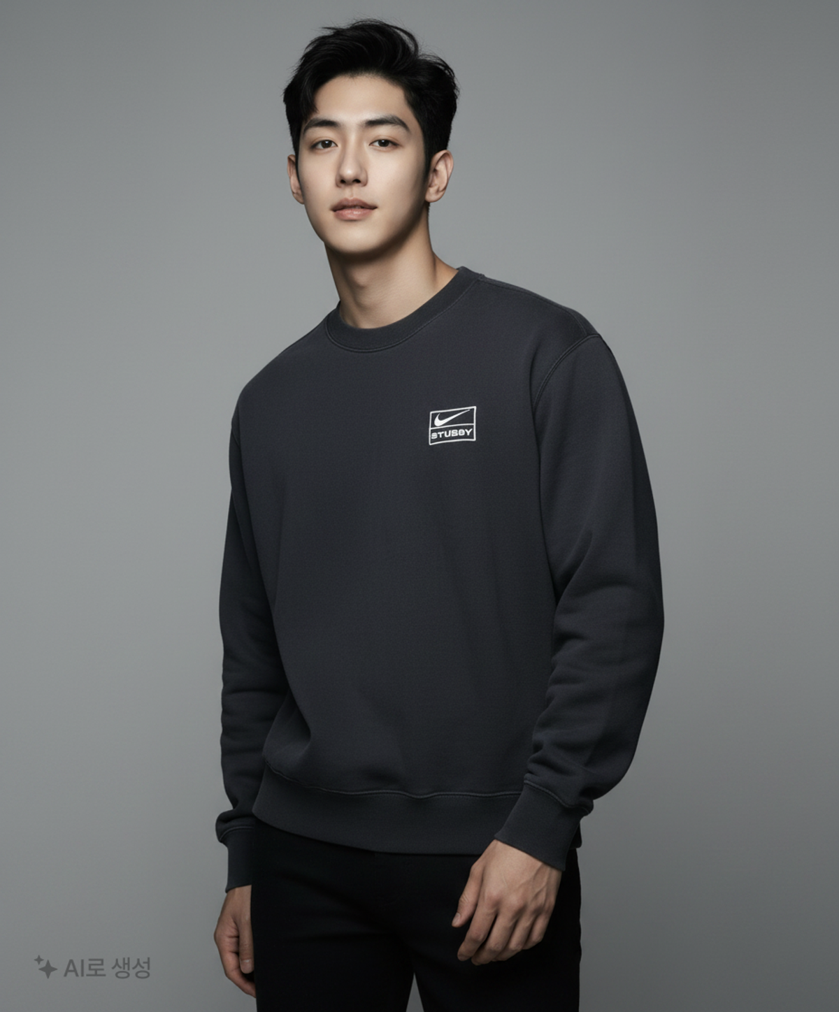 나이키 X 스투시(NIKE X STUSSY) 맨투맨/스웨트셔츠 M