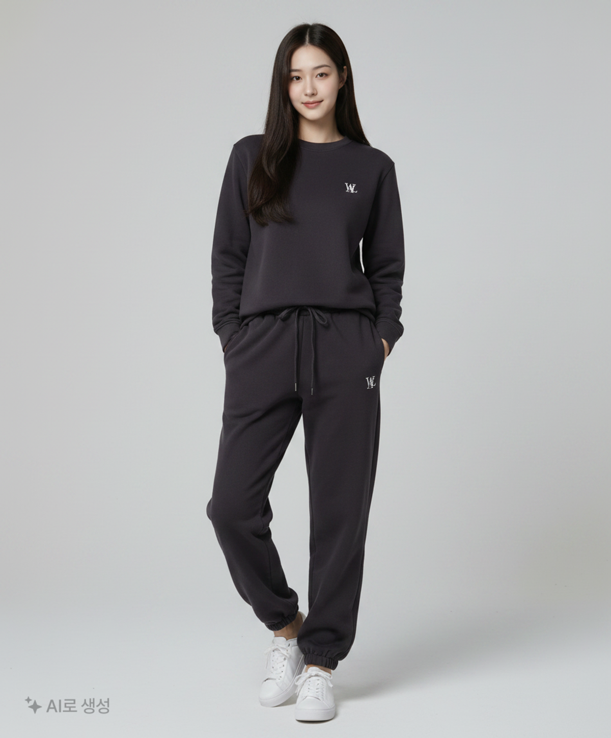 우알롱(WOOALONG) 조거 팬츠 S