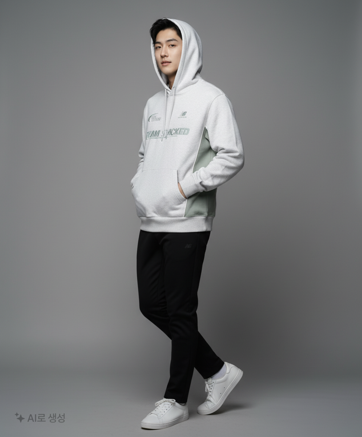 뉴발란스(NEW BALANCE) 후드 티셔츠 95