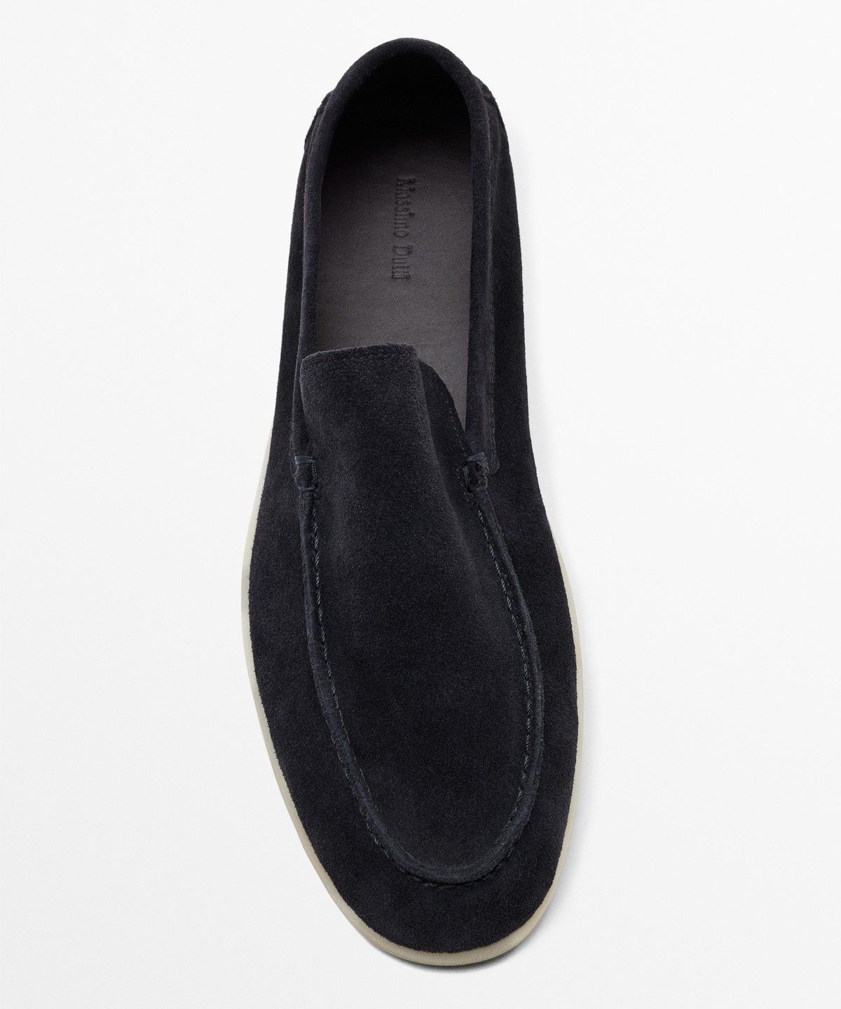 마시모두띠(MASSIMO DUTTI) 소프트 스플리트 스웨이드 레더 로퍼