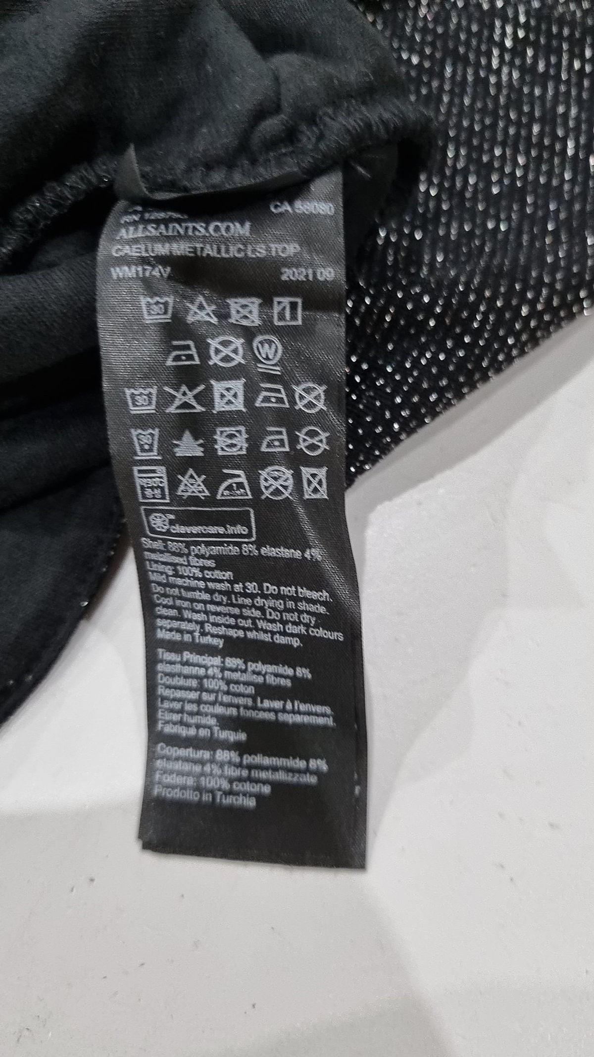 올세인츠(ALLSAINTS) 기타 상의 160/84A