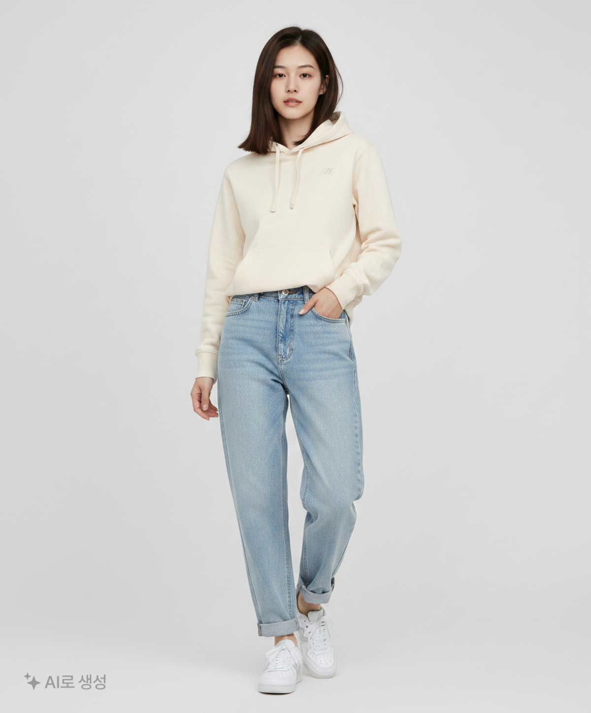 뉴발란스(NEW BALANCE) 후드 티셔츠 90