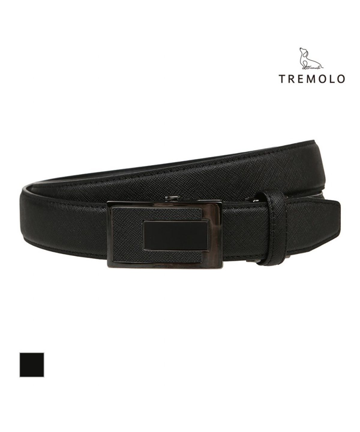 트레몰로(TREMOLO) 가죽 자동벨트_TGNVA3Y1151