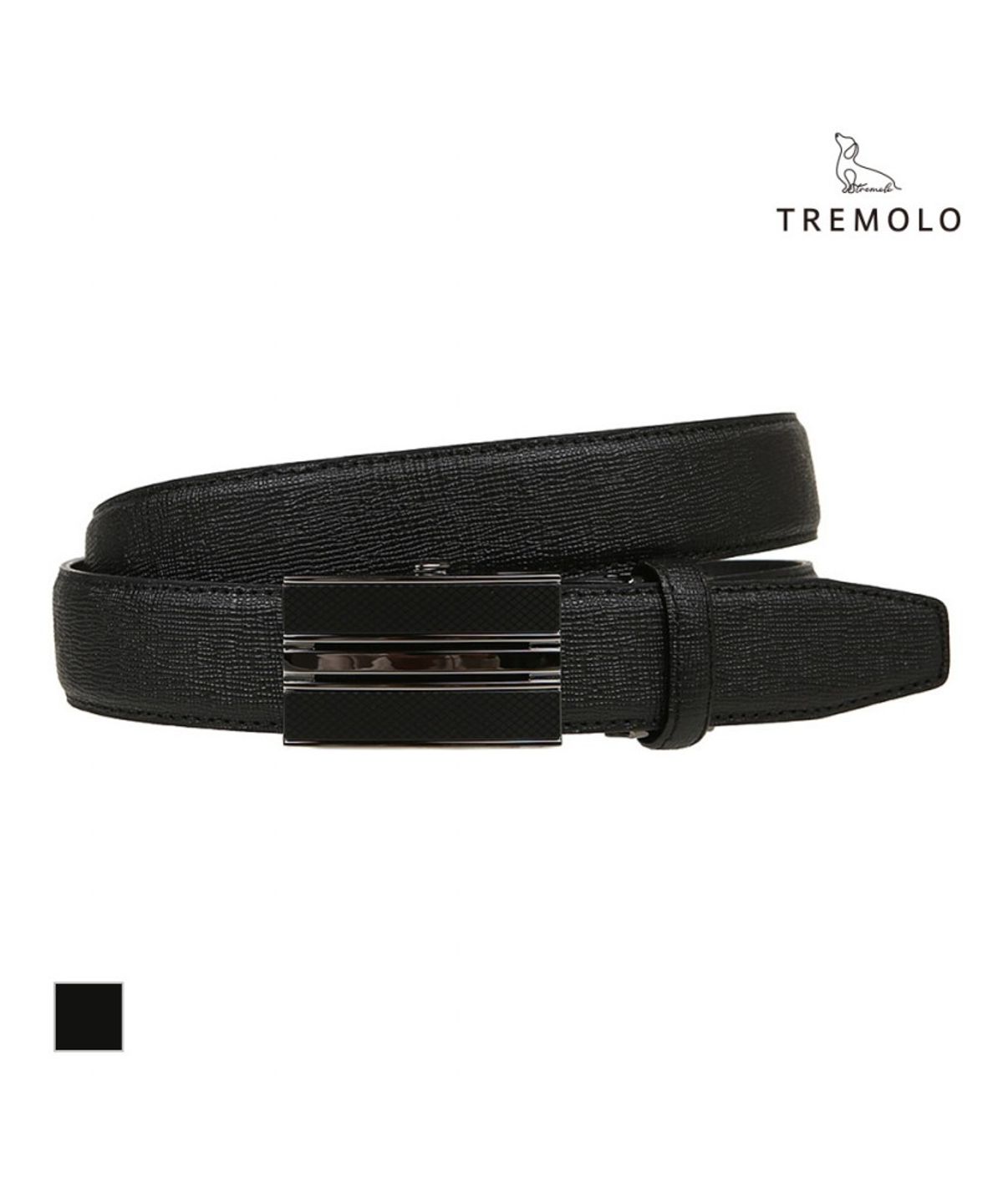트레몰로(TREMOLO) 가죽 자동벨트_TGNVA3Y1161
