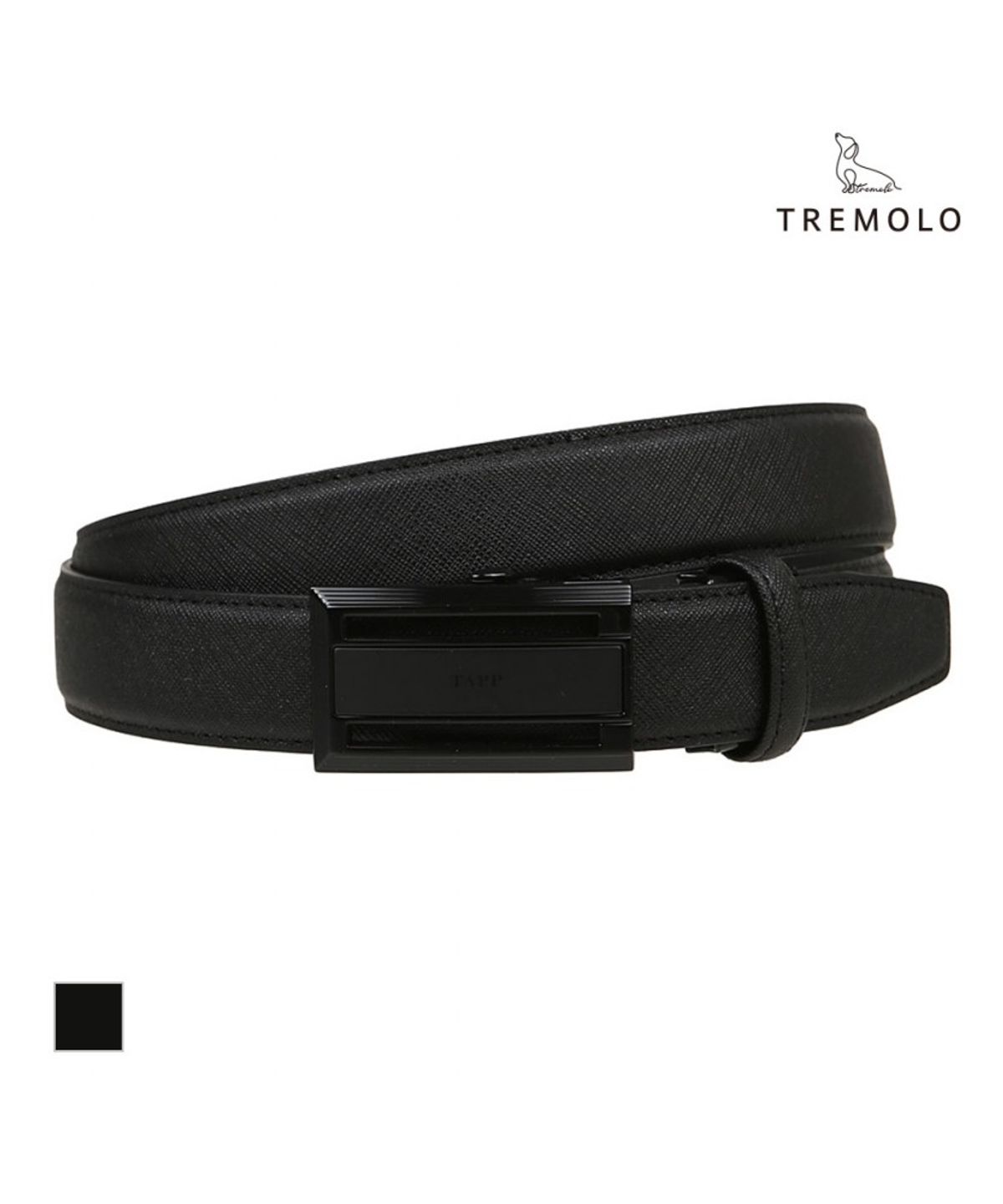 트레몰로(TREMOLO) 가죽 자동벨트_TGNVA3Y1171