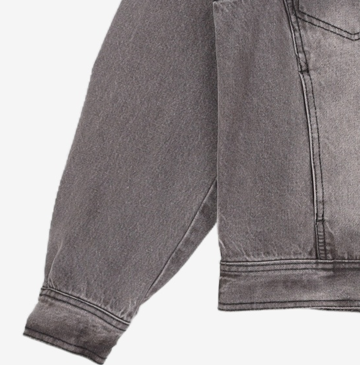 86로드(86ROAD) SOLID WASHING DENIM TRUCKER GREY S