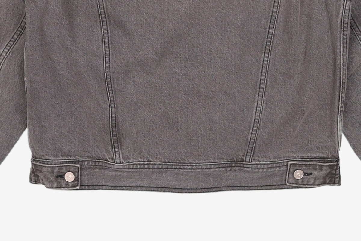 86로드(86ROAD) SOLID WASHING DENIM TRUCKER GREY S