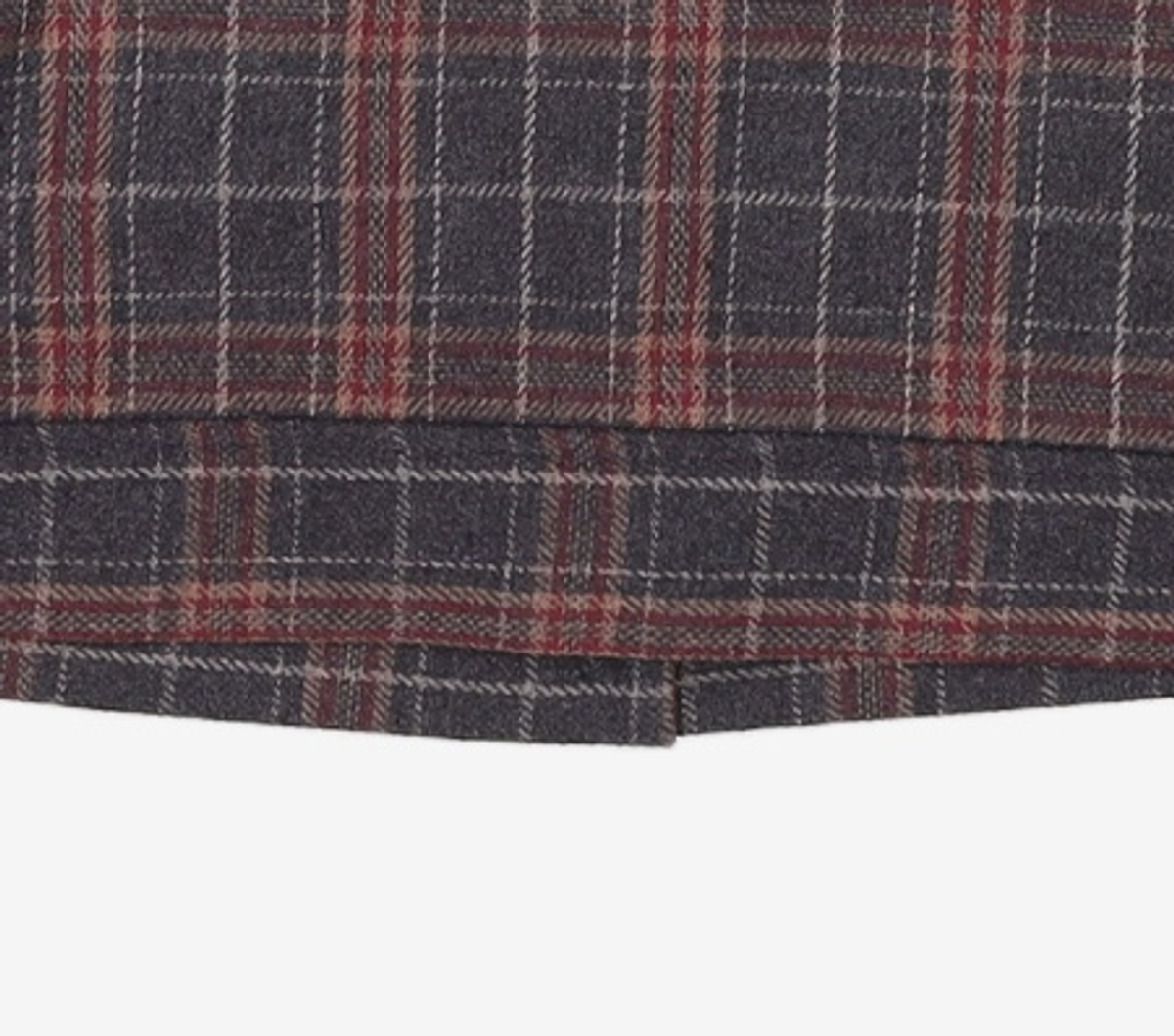 미쏘(MIXXO) 투포켓 자켓형 체크 셔츠 MIWYW8T71A M