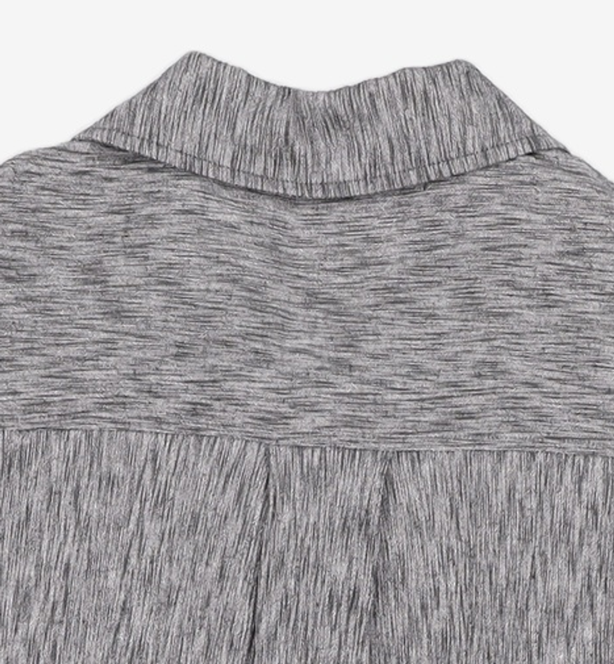 마틴플랜(MARTIN PLAN) Bias Stripe Half Shirts - GREY