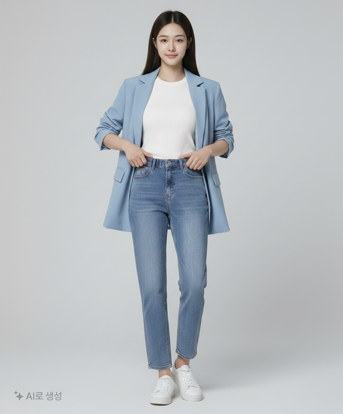 나이스클랍(NICECLAUP) 청/데님 팬츠 M
