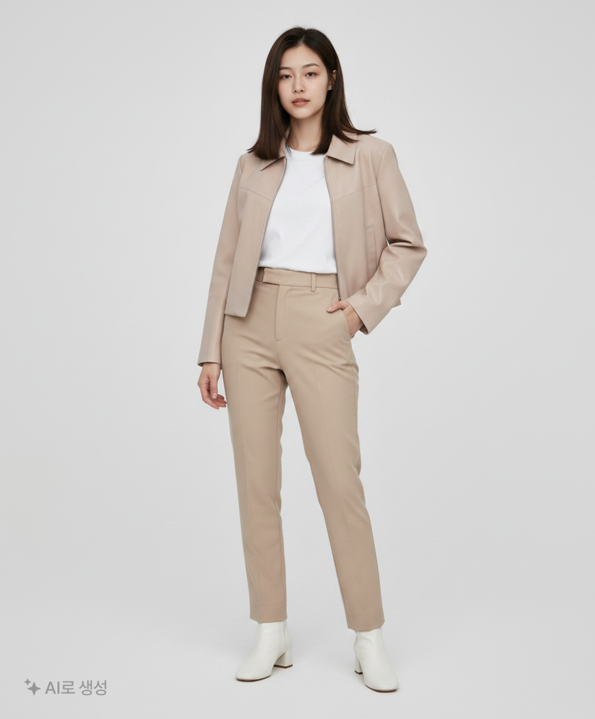 미쏘(MIXXO) 레더/라이더스 재킷 S
