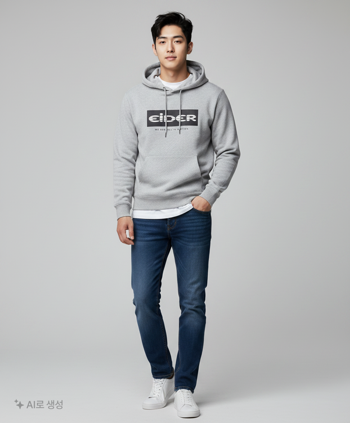 아이더(EIDER) 후드 티셔츠 M