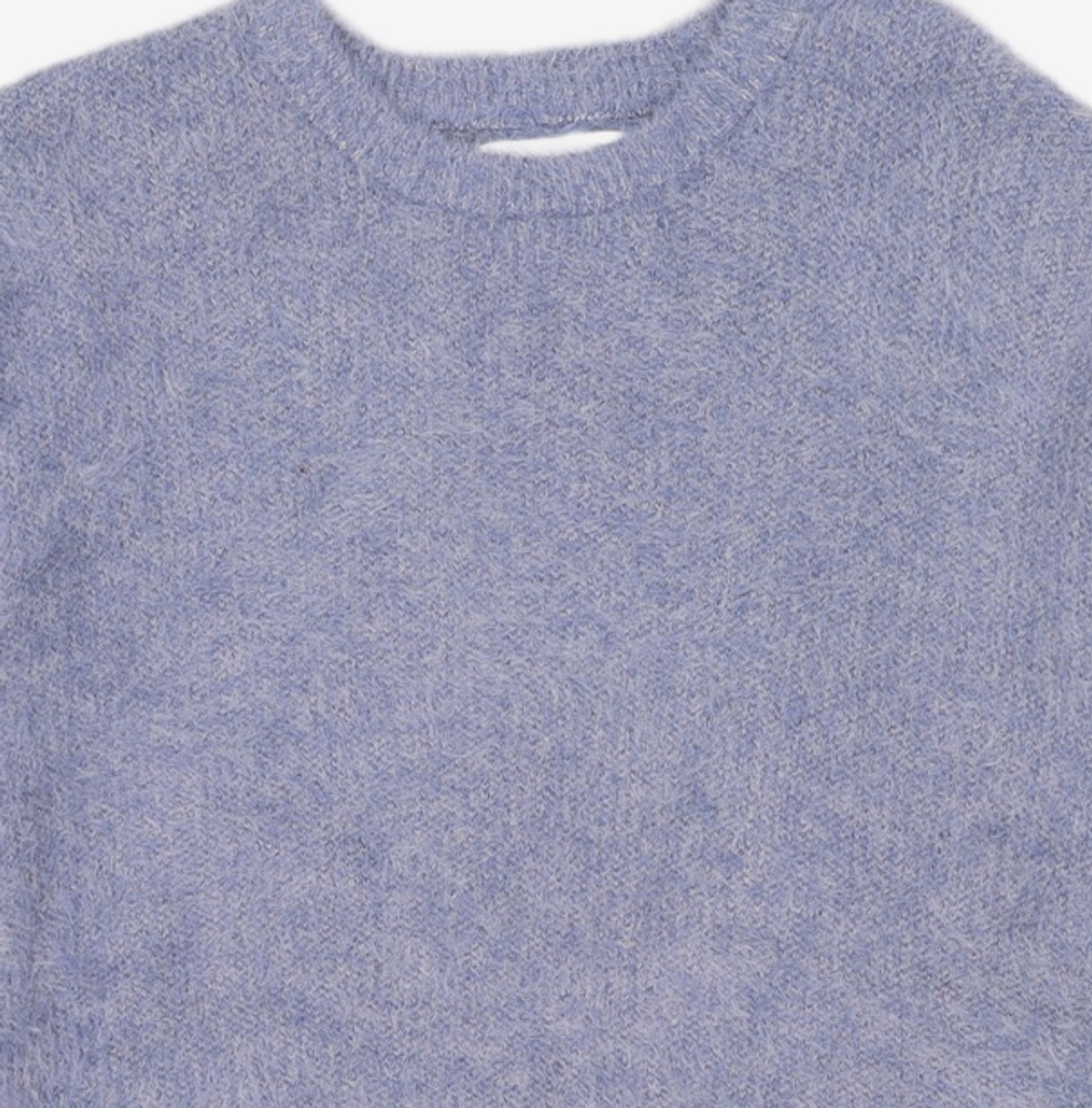 노매뉴얼(NOMANUAL) (시그니처종료)CROPPED HAIRY KNIT - 5 COLOR L