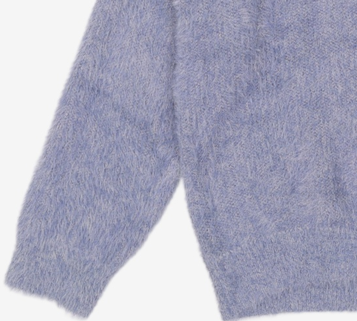 노매뉴얼(NOMANUAL) (시그니처종료)CROPPED HAIRY KNIT - 5 COLOR L
