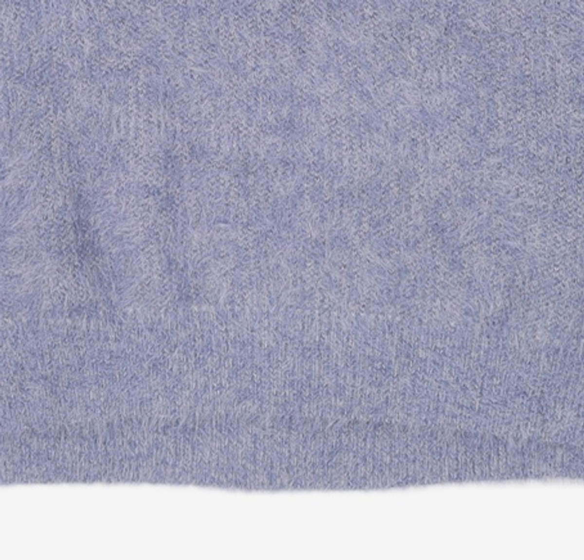 노매뉴얼(NOMANUAL) (시그니처종료)CROPPED HAIRY KNIT - 5 COLOR L