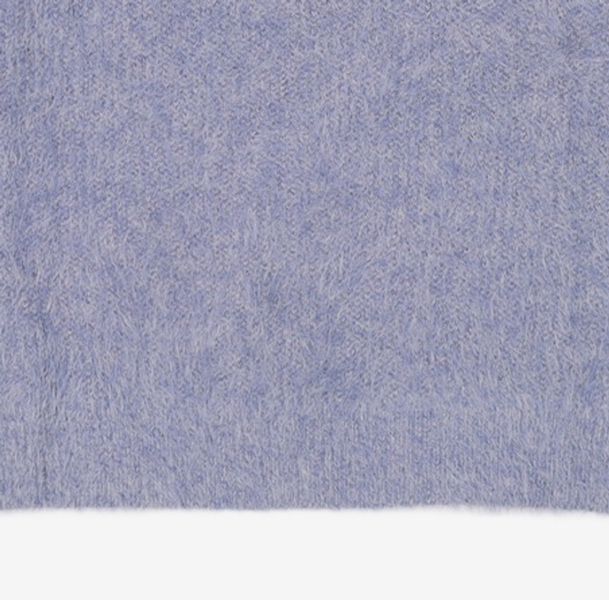 노매뉴얼(NOMANUAL) (시그니처종료)CROPPED HAIRY KNIT - 5 COLOR L